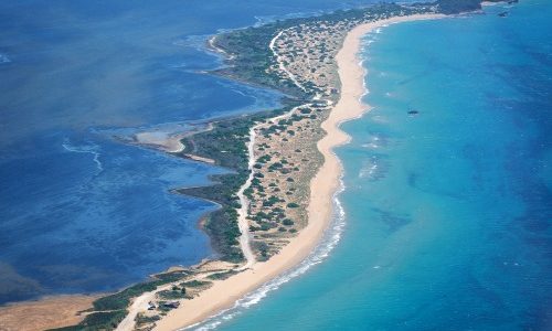 Chalikounas sandy beach in COrfu Greece