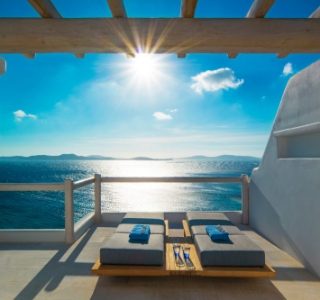 Grand Hotel Mykonos terrace