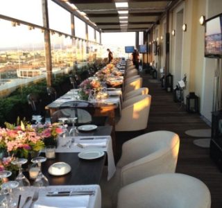 GDM Megaron rooftop restaurant