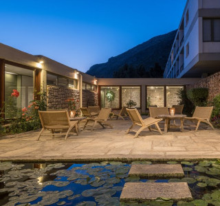 Amalia Hotel Delphi Outside Seating 900x600