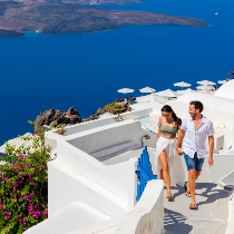 Couple in Greece