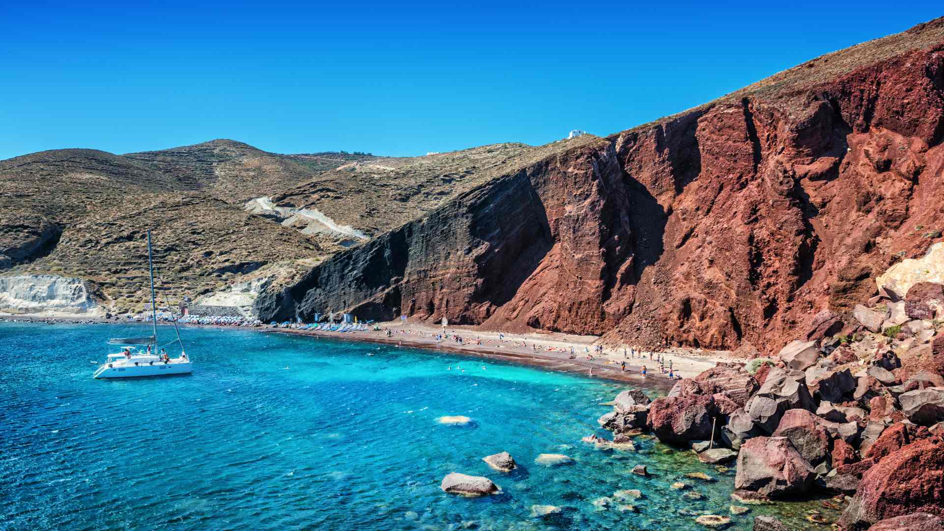 Red Beach Santorini