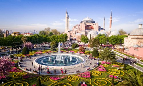 The Hagia Sophia, Istanbul, Turkey