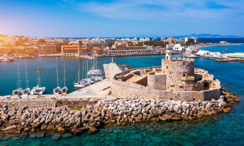 Mandraki Port, Rhodes