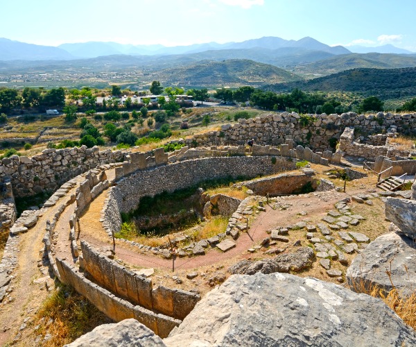 View of Mycenae