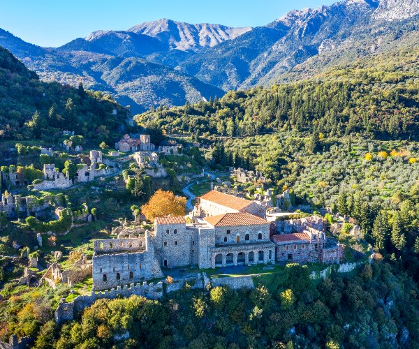Mystras Castle