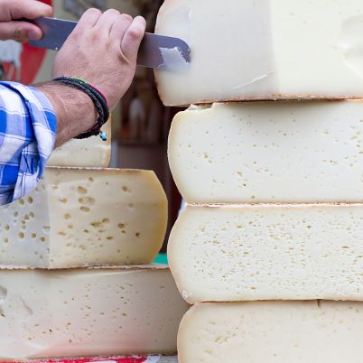 Cheese making in Crete