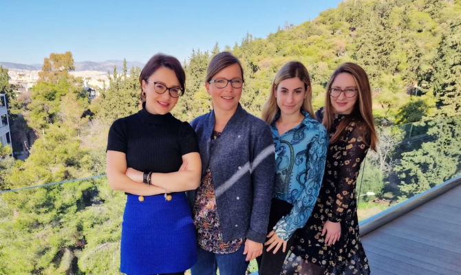 Greek Team in Athens