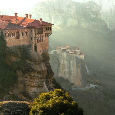 Meteora from above