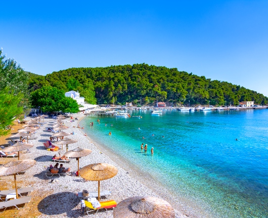 Agnontas Beach Skopelos