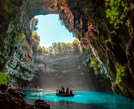 Melissani Cave