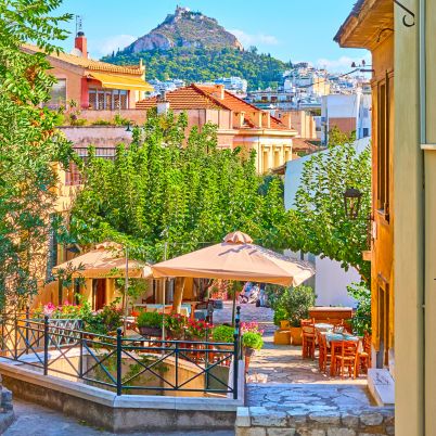Streets in Athens