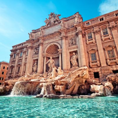 Trevi Fountain, Rome, Italy