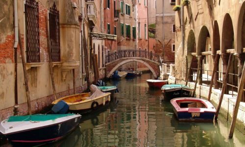 Floating Through Venice: Gondolas & Bridges