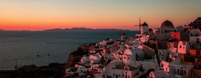 Sunset in Santorini