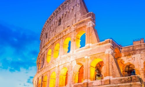 The Colosseum in Rome
