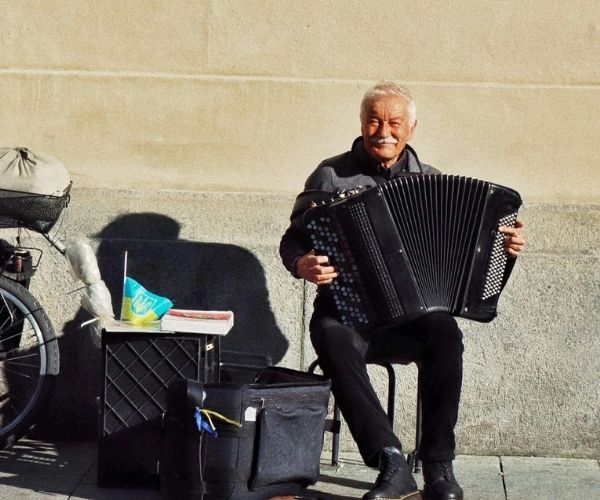 Street musician