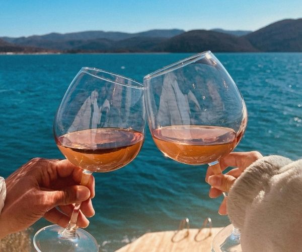 Wine in Santorini